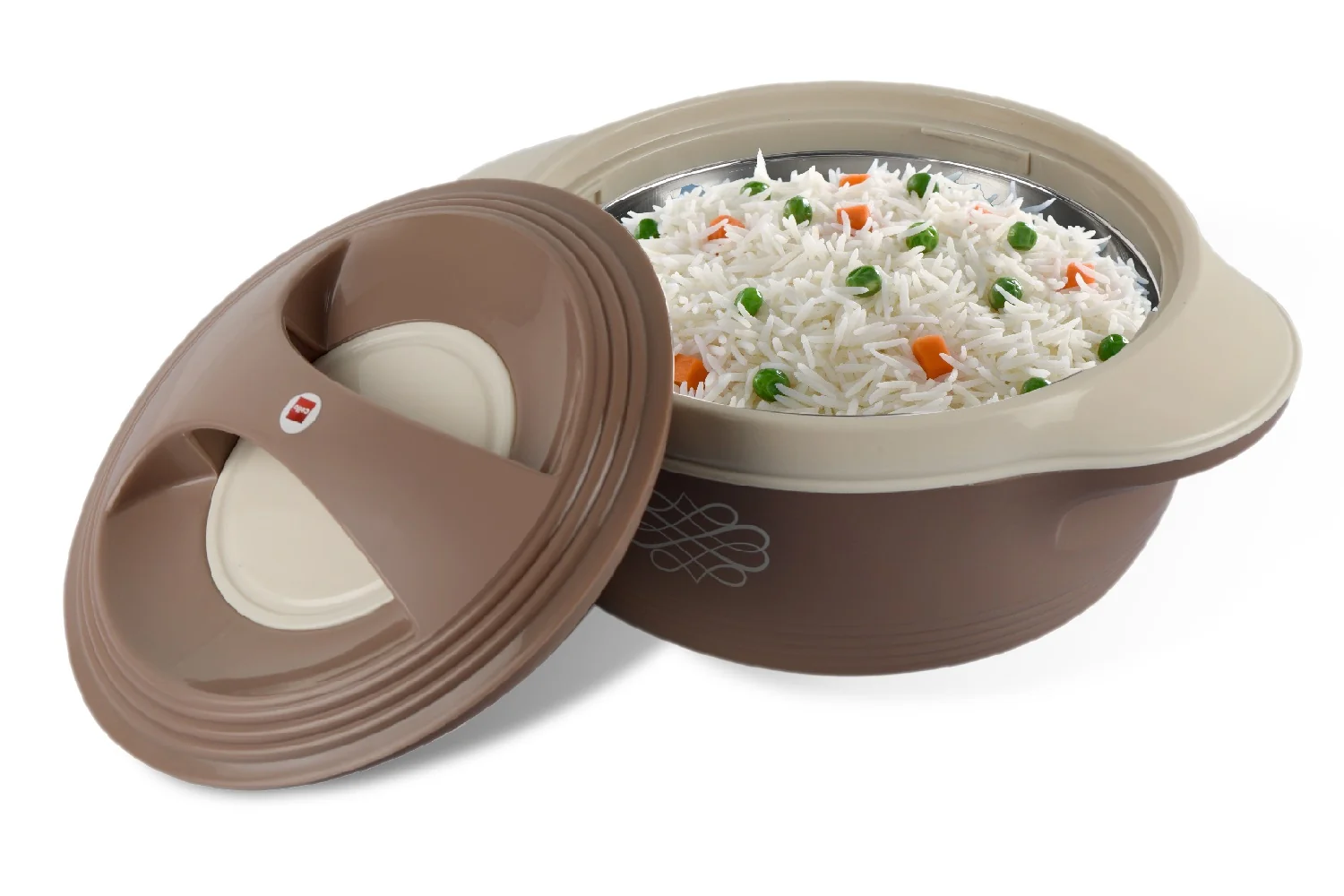 Cello Ripple Insulated Hotpot Pack of 3 Thermoware Casserole Set (500 ml, 1000 ml, 1500 ml) - Image 4