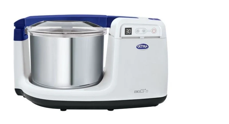 Elgi ULTRA Bigg+ T 2.5 Liter Table Top Stone Wet Grinder, 110 Volts with Atta Kneader & Timer
