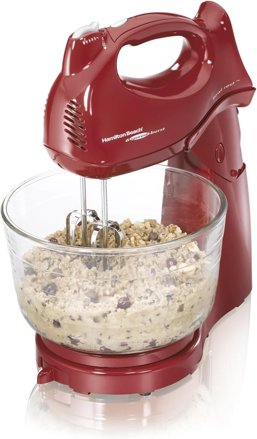 Hamilton Beach Red Power Deluxe Mixer - Image 4