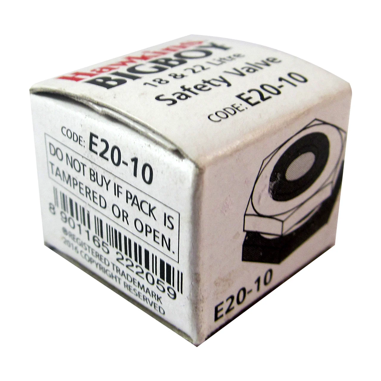 Hawkins E20-10 Bigboy 18 & 22 Litre Pressure Cooker Safety Valve - Image 2