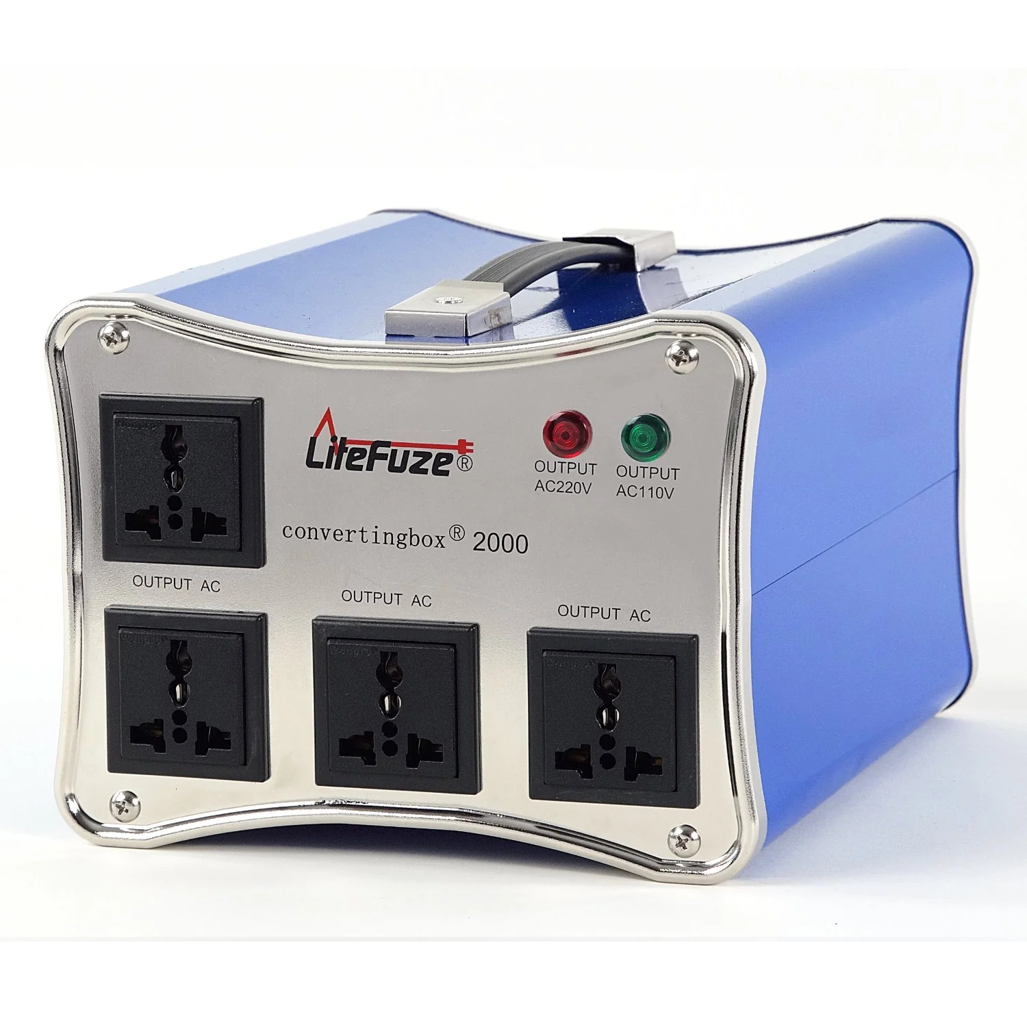 LiteFuze Convertingbox 1000 Watts Premium Step Up/Down Voltage Converter Transformer - Image 3