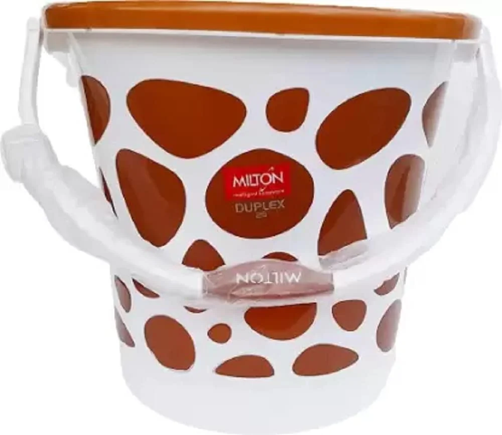 Milton Duplex Polypropylene Bucket 18 Liters - Assorted Colors - Image 3
