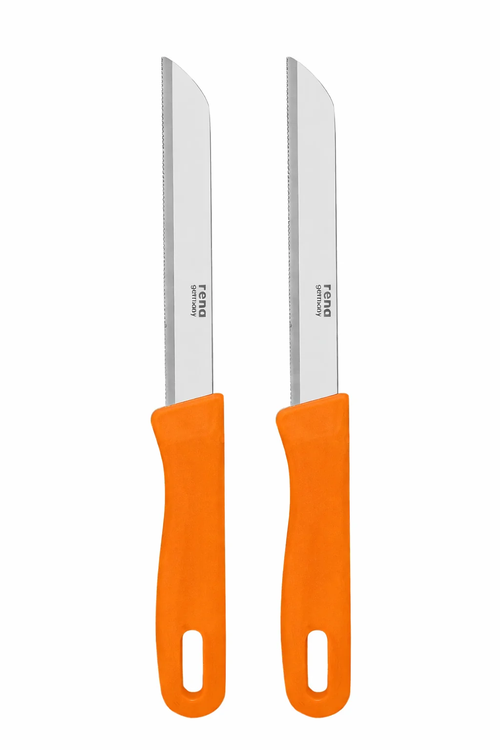 Rena Germany Kitchen Utility Knife 110mm Serrated - Set of 2 - Image 2