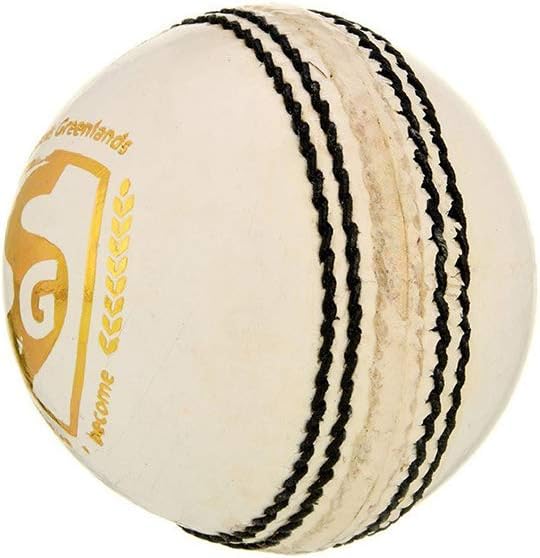 SG Club Leather Ball Four Pitch (White) Cricket Ball - Image 3