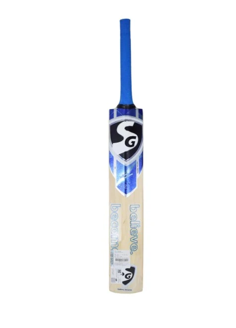 SG HP Spark Kashmir Willow Leather Ball Cricket Bat Adult Size - Short Handle (Cover Included) - Image 2