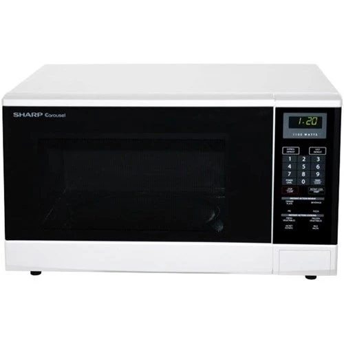 SHARP R-340R(W) MICROWAVE 1100 WATT 32 LITER 220 VOLTS