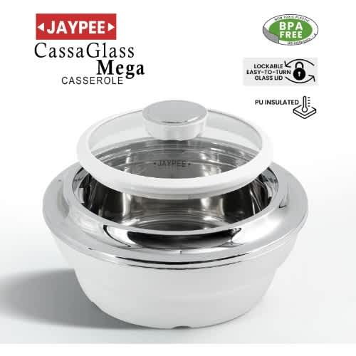 TABAKH CassaGlass Mega Set Of 4 Casserole (1000ml, 1500ml, 2000ml, 3000ml) - Image 2