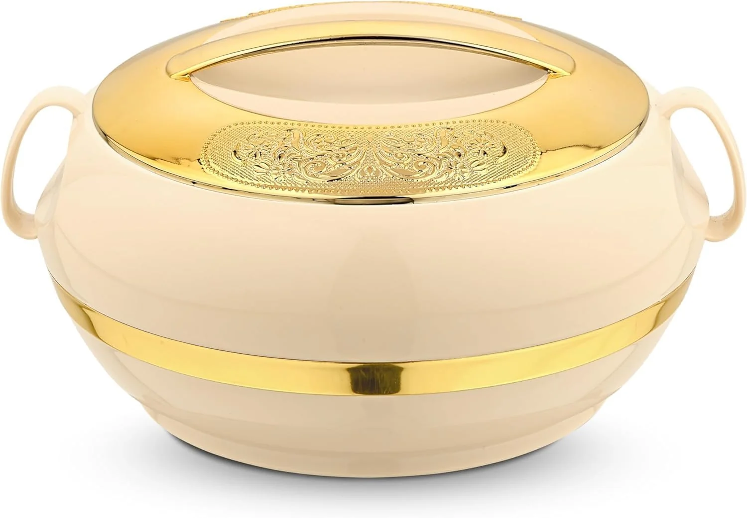 TABAKH Golden Crest Insulated Casserole 2300ml - Image 2