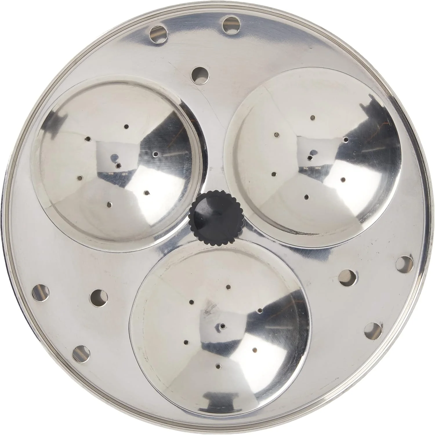 TABAKH 3-Rack Hawkins Style Idli Stand for Pressure Cooker, Makes 9 Idlys - Image 4