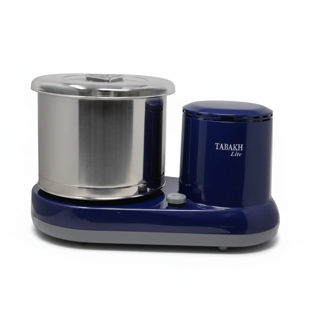 TABAKH Lite 1.5 Liter Stone Wet Grinder with Coconut Scraper & Atta Kneader, 110V (2026 Model)