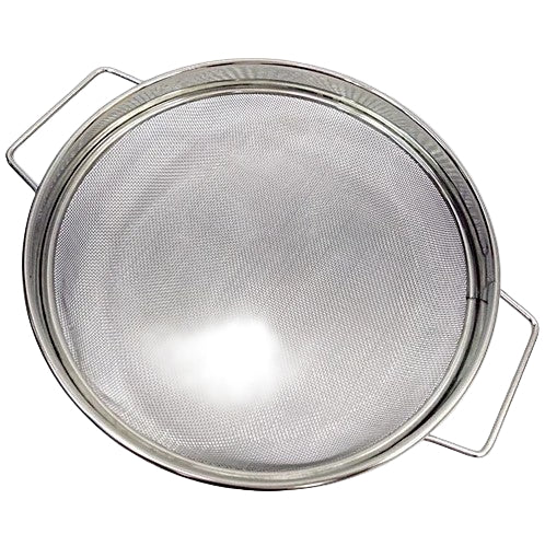 TABAKH Puran Jali/Half Pasta Zara - Stainless Steel Bowl Sieve Mesh Strainer Drains Liquid - Image 2