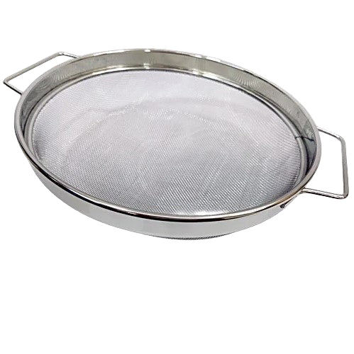 TABAKH Puran Jali/Half Pasta Zara - Stainless Steel Bowl Sieve Mesh Strainer Drains Liquid - Image 3