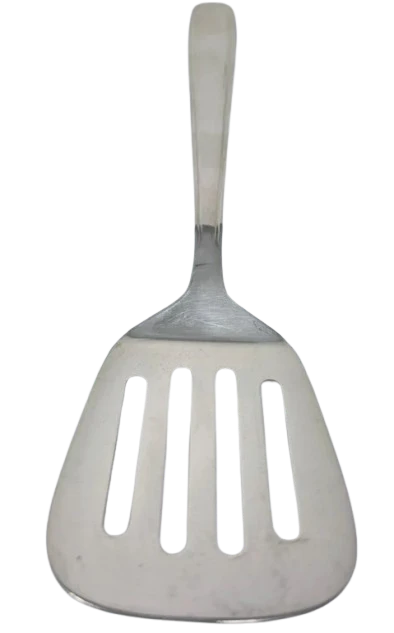 TABAKH Mini Peral Turner Slotted Spoon, 10"
