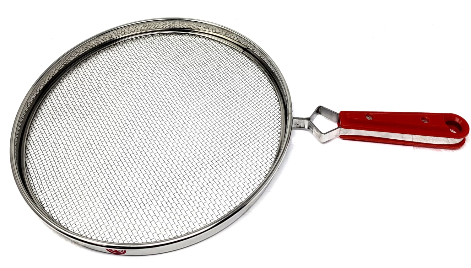 TABAKH Phulka Grill Roaster for Gas Stove, Grill Mesh Tawa Jali for Kitchen Cooking, Roti Basket Pulka Pan with Handle, Papad Jali, Mesh Brinjal Roaster (Stainless Steel, No-10)