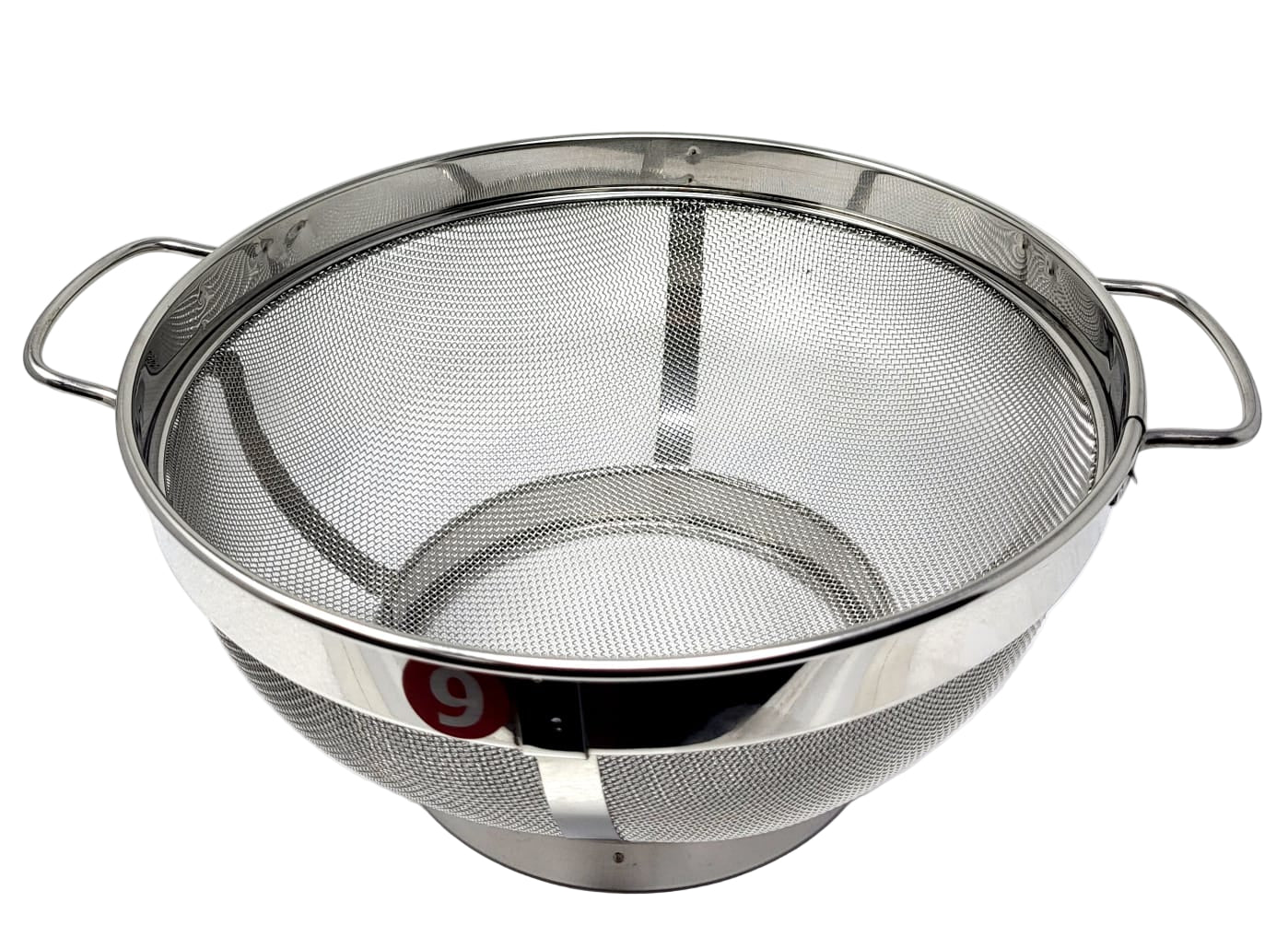 TABAKH Stainless Steel Multipurpose Basket | Fruit Basket | Vegetable Basket (9 Inch Diameter)