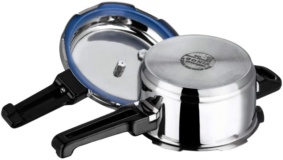 Vinod 3 Liter Stainless Steel Sandwich Bottom Pressure Cooker - Image 3