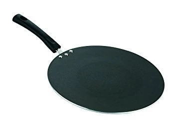 Vinod Induction Friendly 275mm Concave Non-Stick Tawa/Griddle, 11"