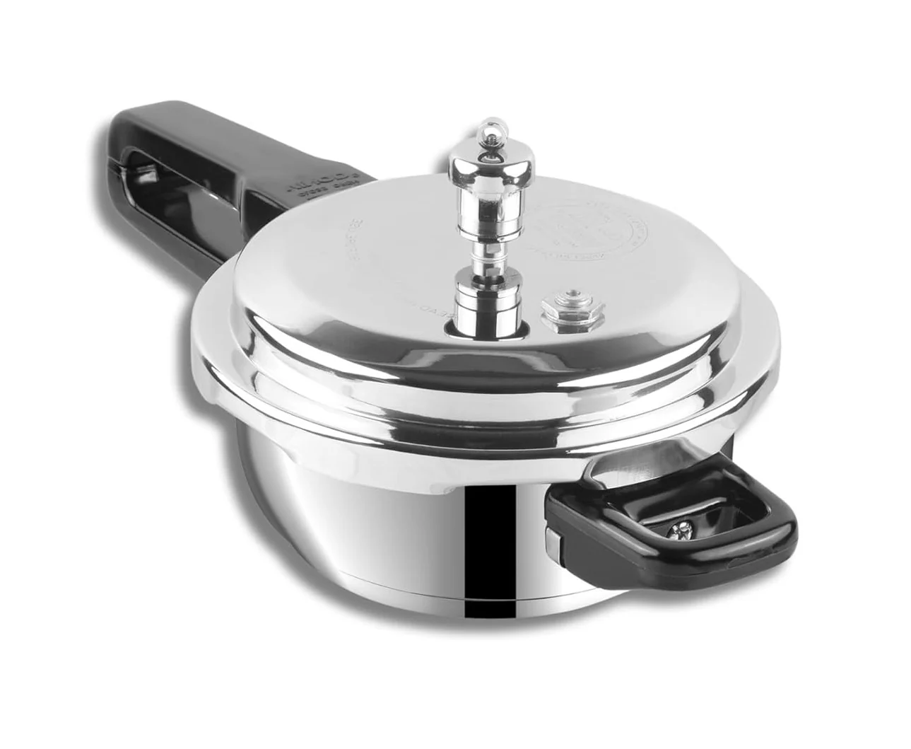 Vinod Senior Splendid Stainless Steel Sandwich Bottom Pressure Pan 4.5 Liters - Image 5