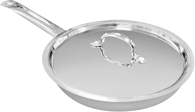 Vinod Smart Triply Stainless Steel Frypan 26cm With Lid