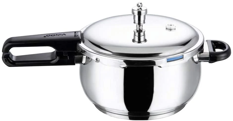 Vinod 3.5 Liter Splendid Plus Handi Stainless Steel Pressure Cooker - Image 3